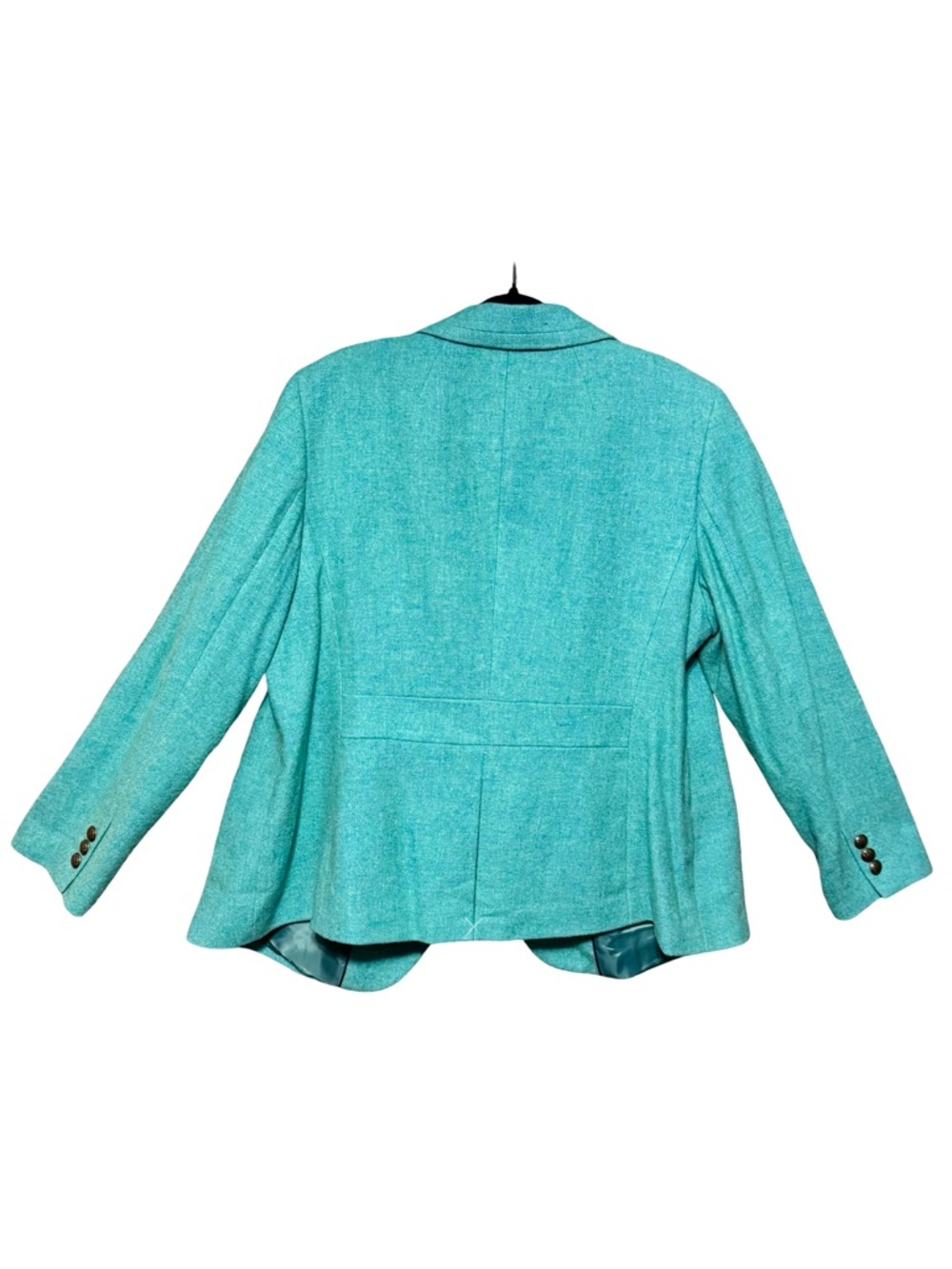 NWT Talbots Wool Blend Classic Button Front Structured Blazer Jacket - Picture 6 of 13